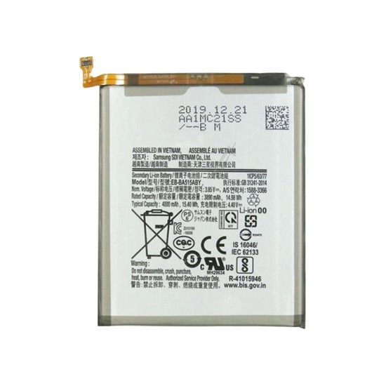 Bateria EB-BA515ABY para Samsung Galaxy A51/A515 4000mAh